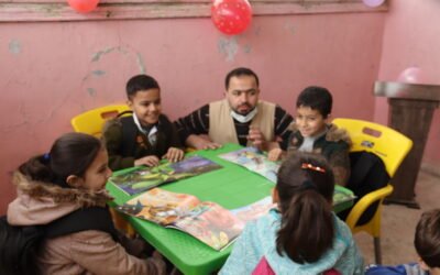 The little reader 2.. A project to provide a safe environment for children in schools in Raqqa