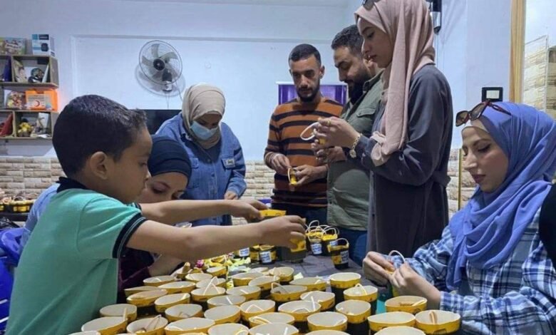 كليجة عيد.. مبادرة في الرقة لتوزيع حلوى العيد على الأطفال